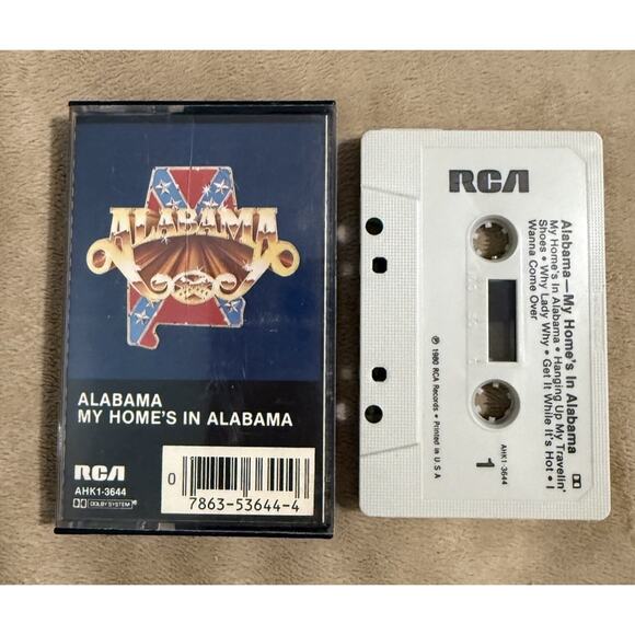 Lot 3 Alabama Cassette Tapes Mountain Music, My Homes In Alabama, Feels So Right - Picture 5 of 8